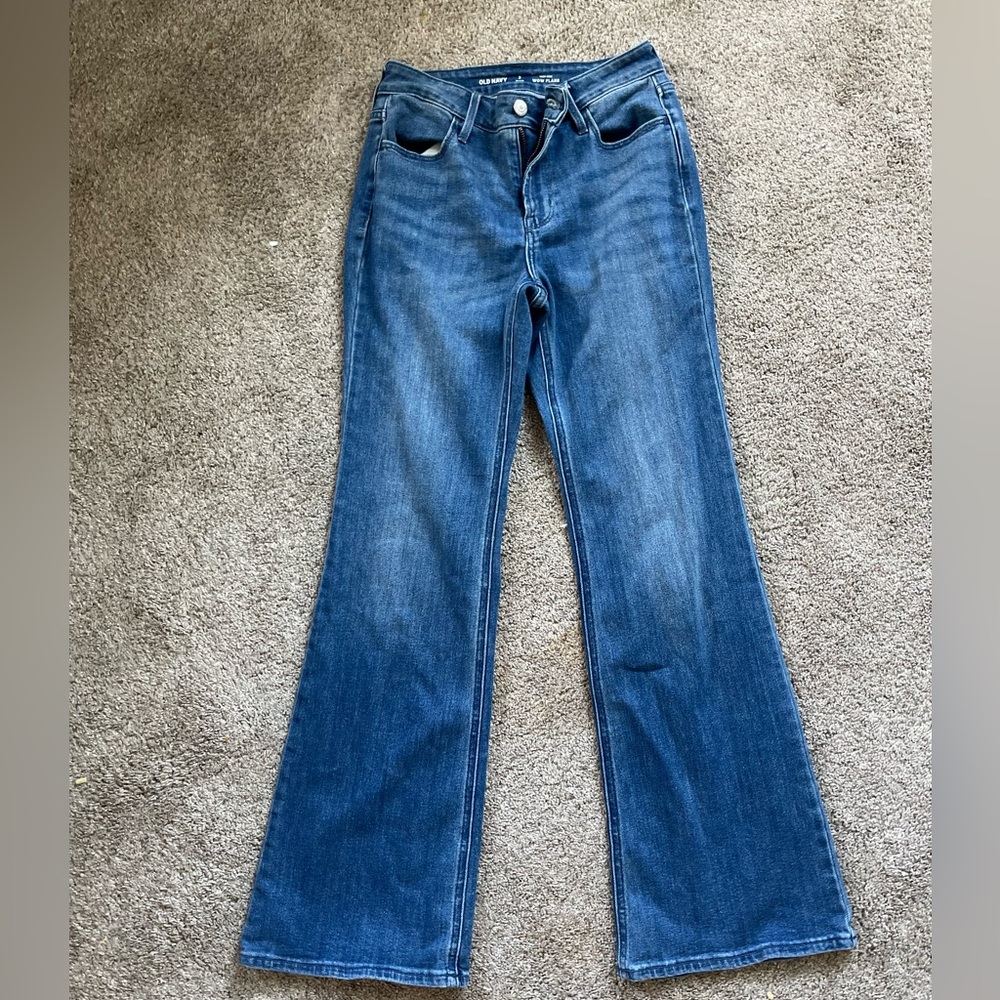 Old navy flair jeans size 2